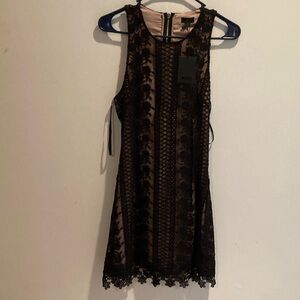 NBD Black Lace Dress NWT